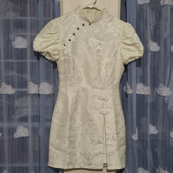 Cheong-Sam Mini Dress - Picture 1 of 8